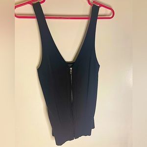 Rag&Bone Ribbed Zipper Tank | Size XS | Worn 1x